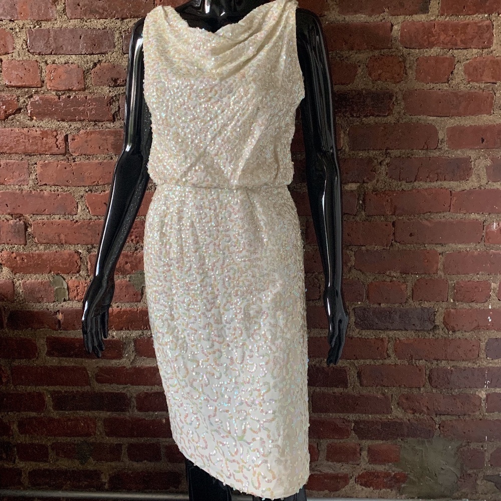 50S LEE CLAIR SEQUIN DRESS
